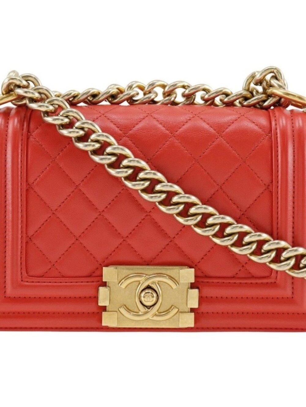 CHANEL ChainShoulder Shoulder Bag Boy chanel lambskin Women